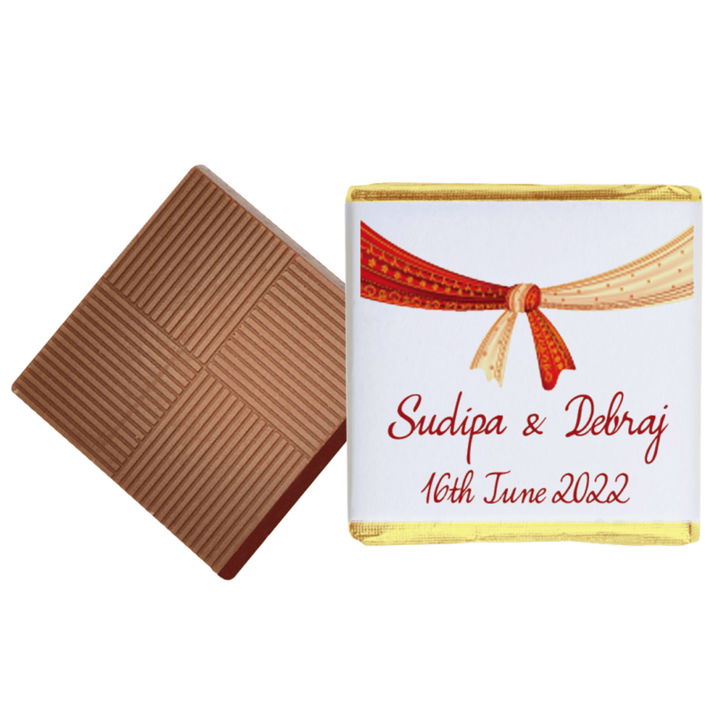 Asian Red And Gold Wedding Favour