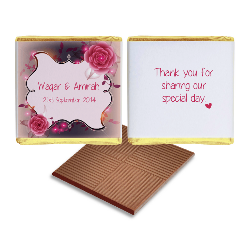 Vintage Flower Wedding Favour