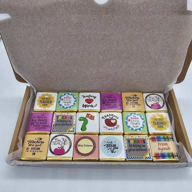 Teacher's Appreciation Chocolates Box 2