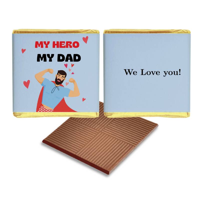 My Super Dad  Chocolate Gift