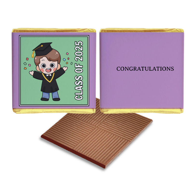 Boy Cartoon Graduation Favours