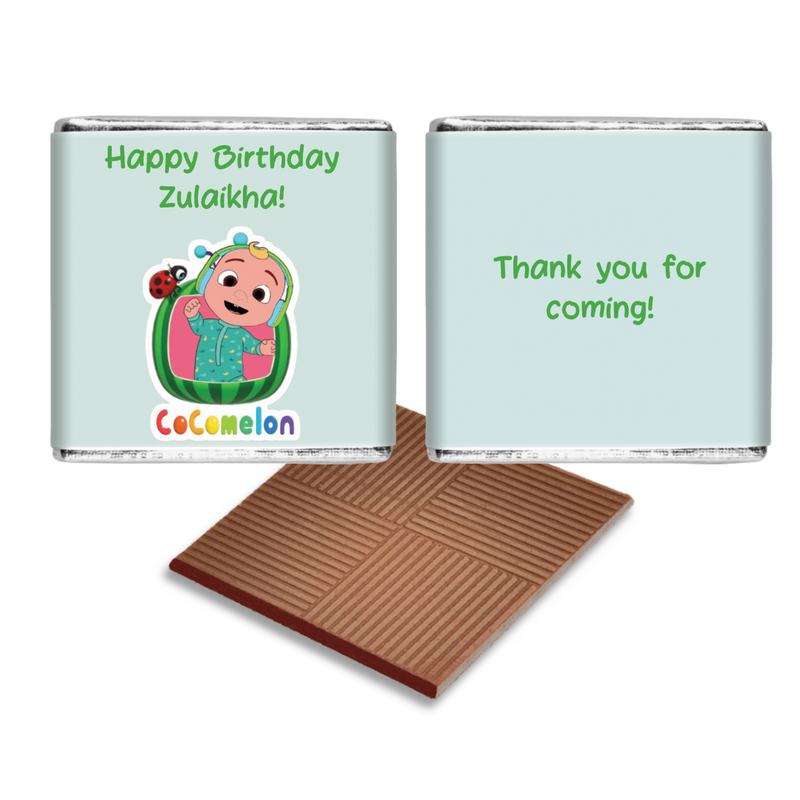 Cocomelon Birthday Chocolates