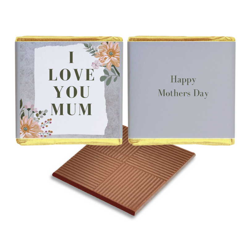 I Love you Mum Mother's day Favours