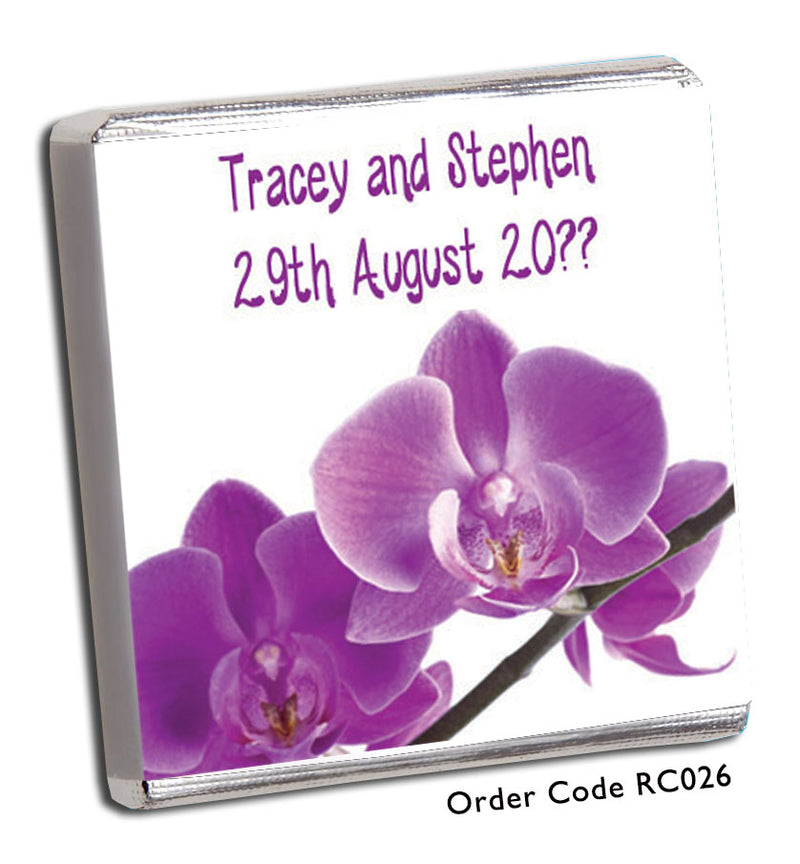 purple tropical flower