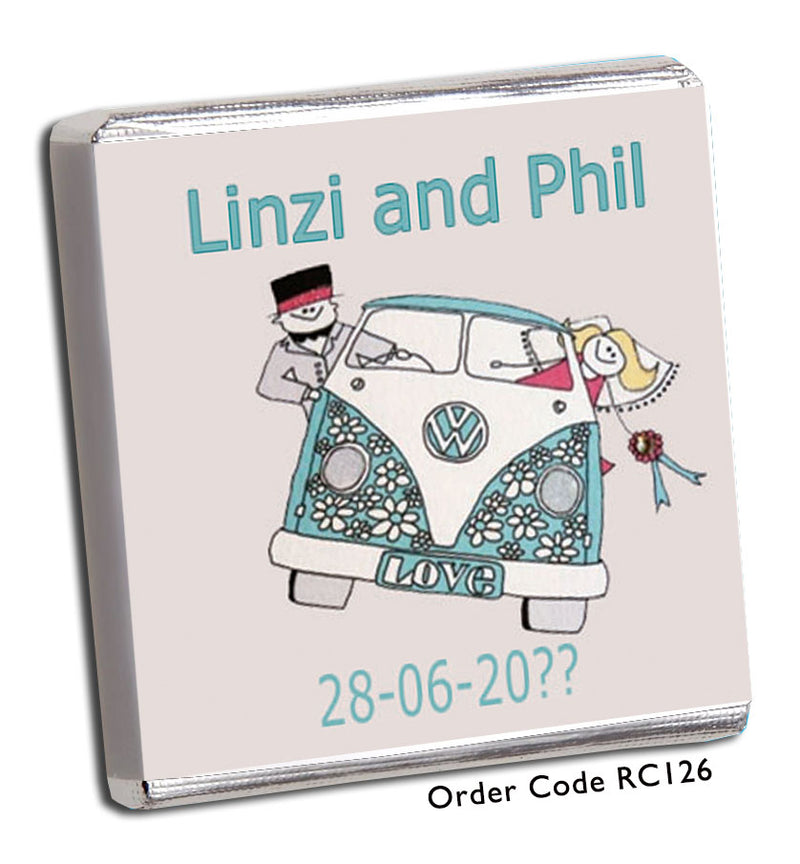 VW Camper wedding favour