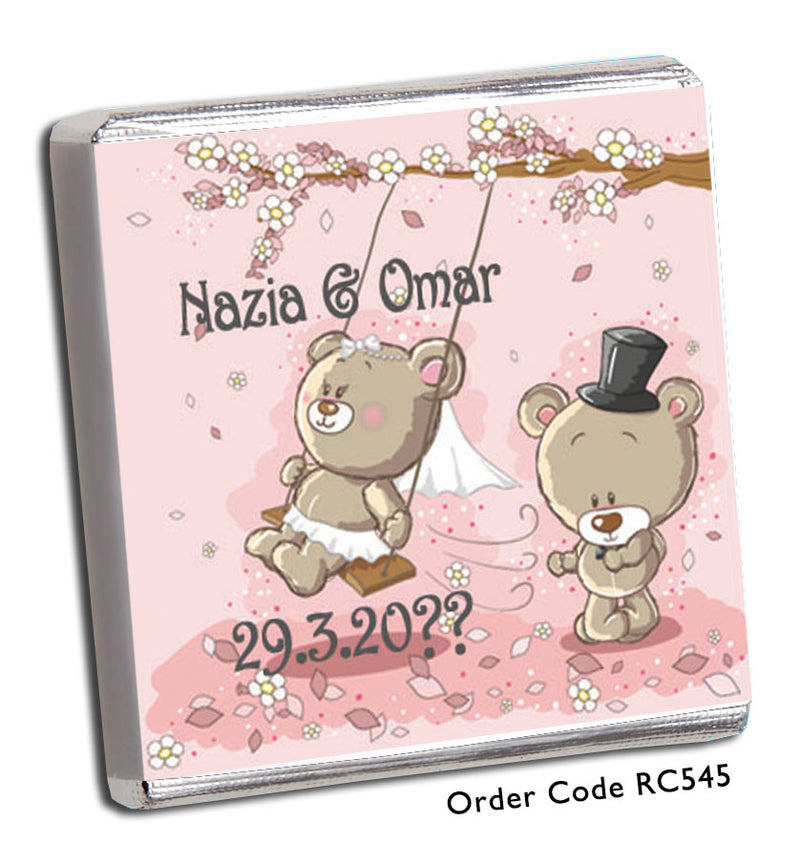 teddy bear wedding favour