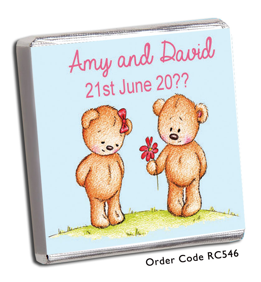 teddy bear wedding favour