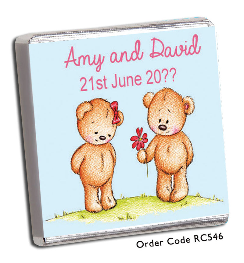 teddy bear wedding favour