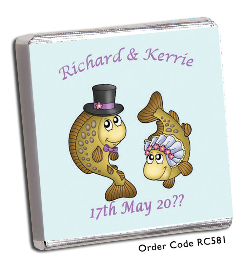 fishing themed wedding favours