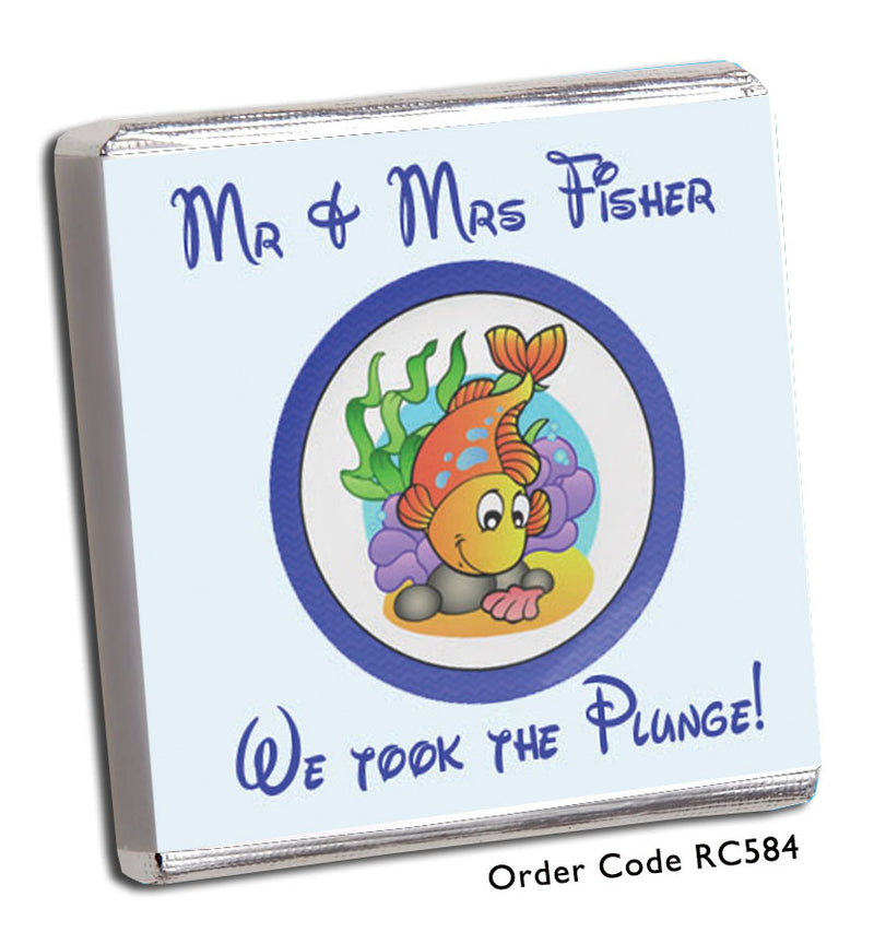 fish themed wedding favours