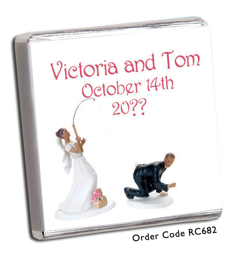 fishing themed wedding favour