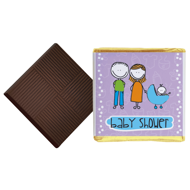 Cartoon Design Baby Shower Chocolates