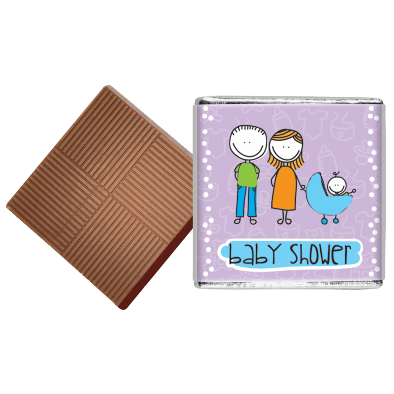 Cartoon Design Baby Shower Chocolates