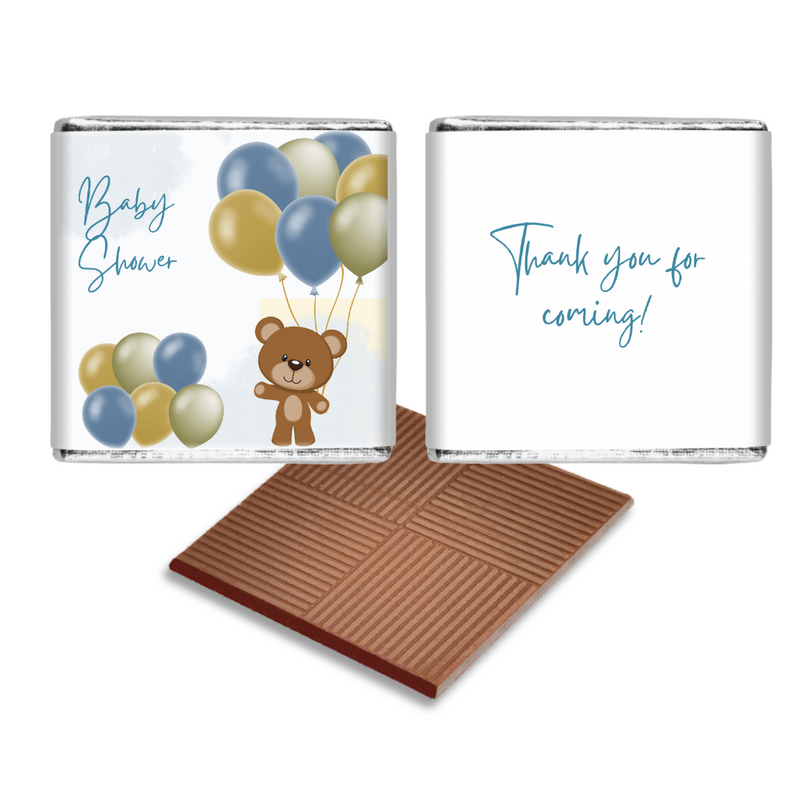 Teddy Bear Baby Shower Chocolates