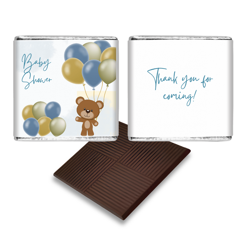 Teddy Bear Baby Shower Chocolates