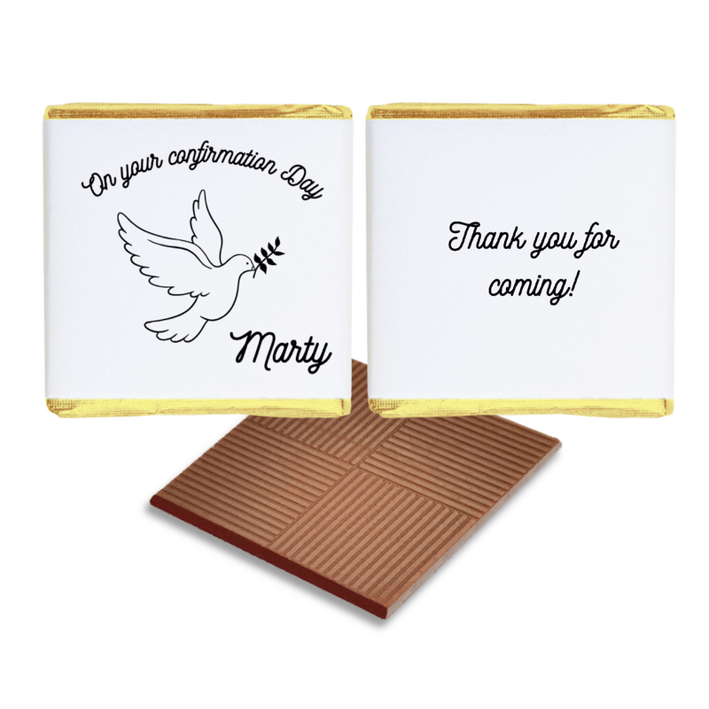 Dove Confirmation Day Favours