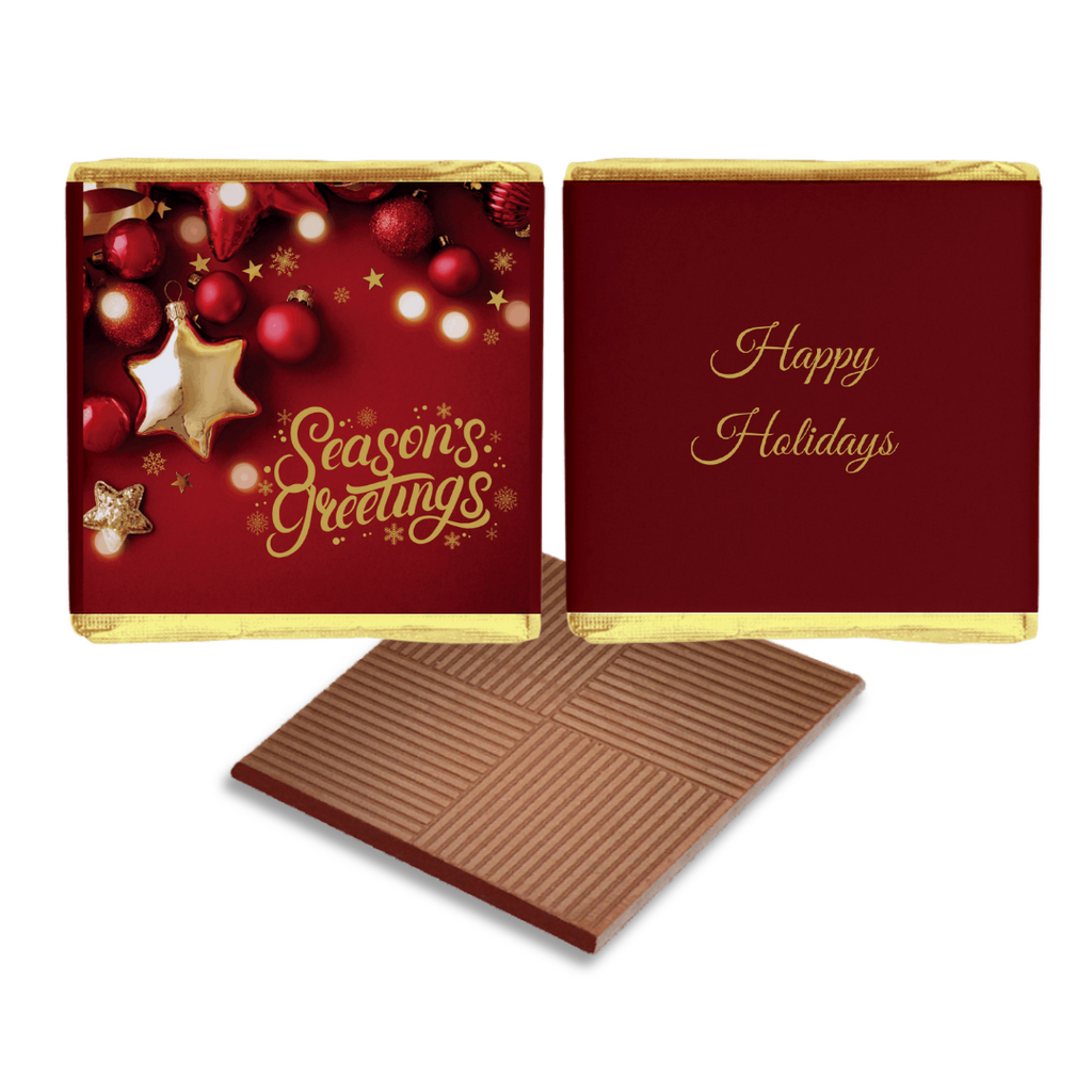 Seasons Greeting Personalised Chocolates