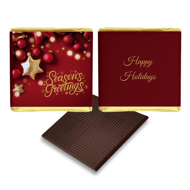 Seasons Greeting Personalised Chocolates