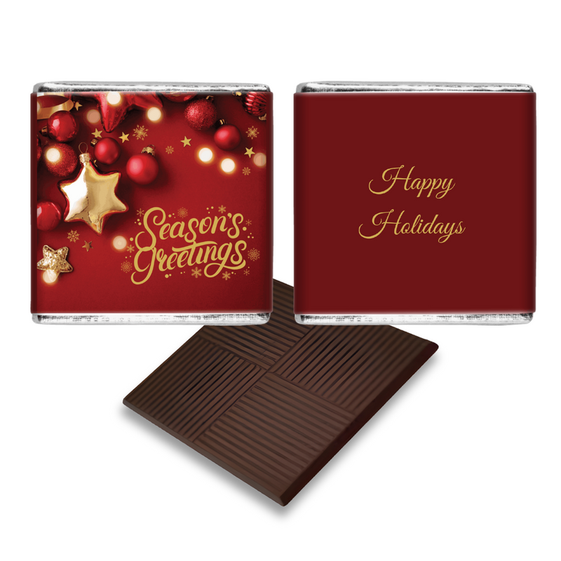 Seasons Greeting Personalised Chocolates