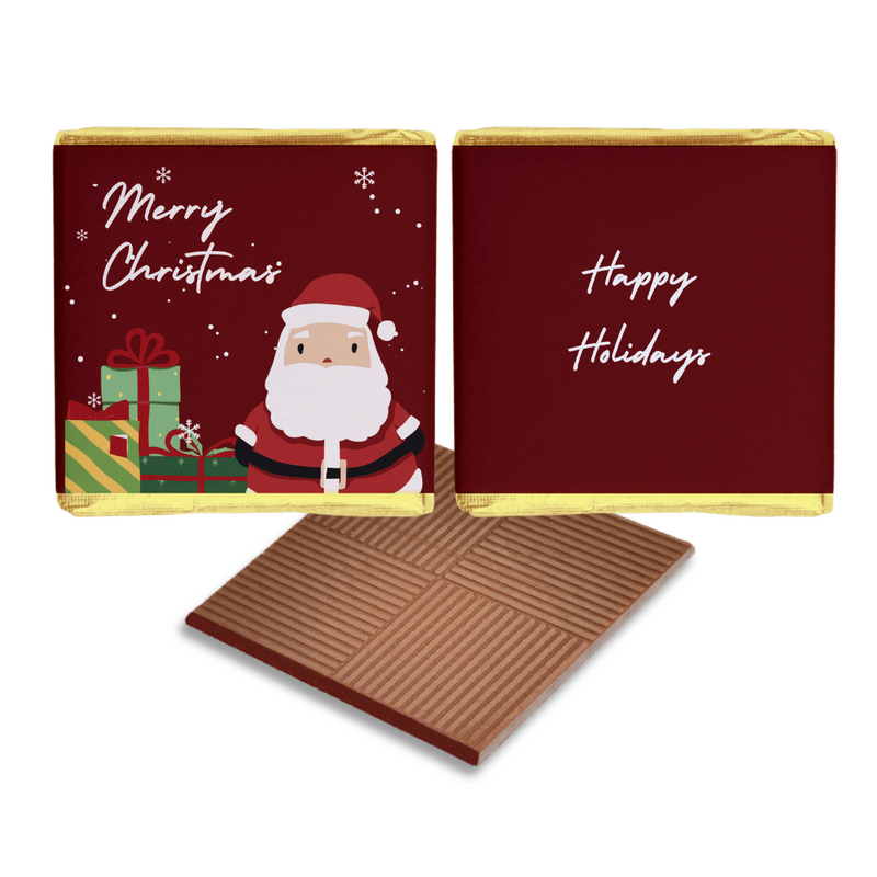 Merry Christmas Santa Personalised Chocolates