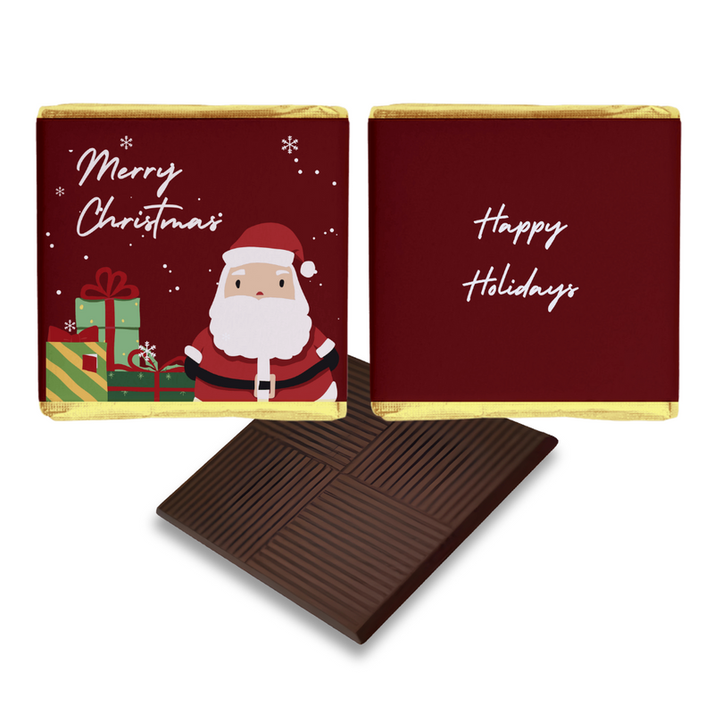 Merry Christmas Santa Personalised Chocolates