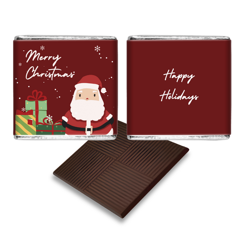 Merry Christmas Santa Personalised Chocolates