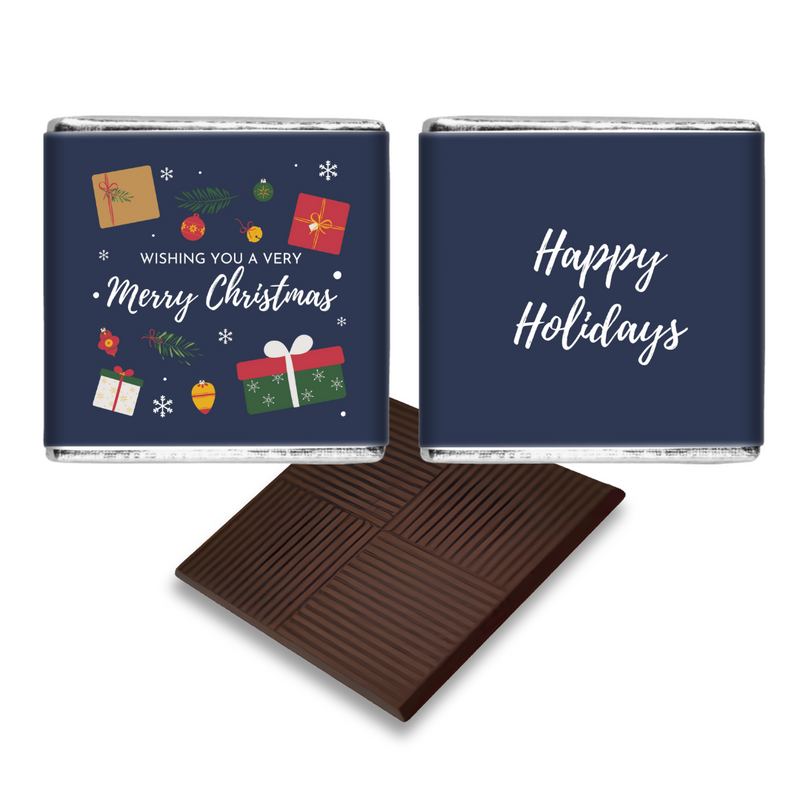 Christmas Gift Theme Personalised Chocolates