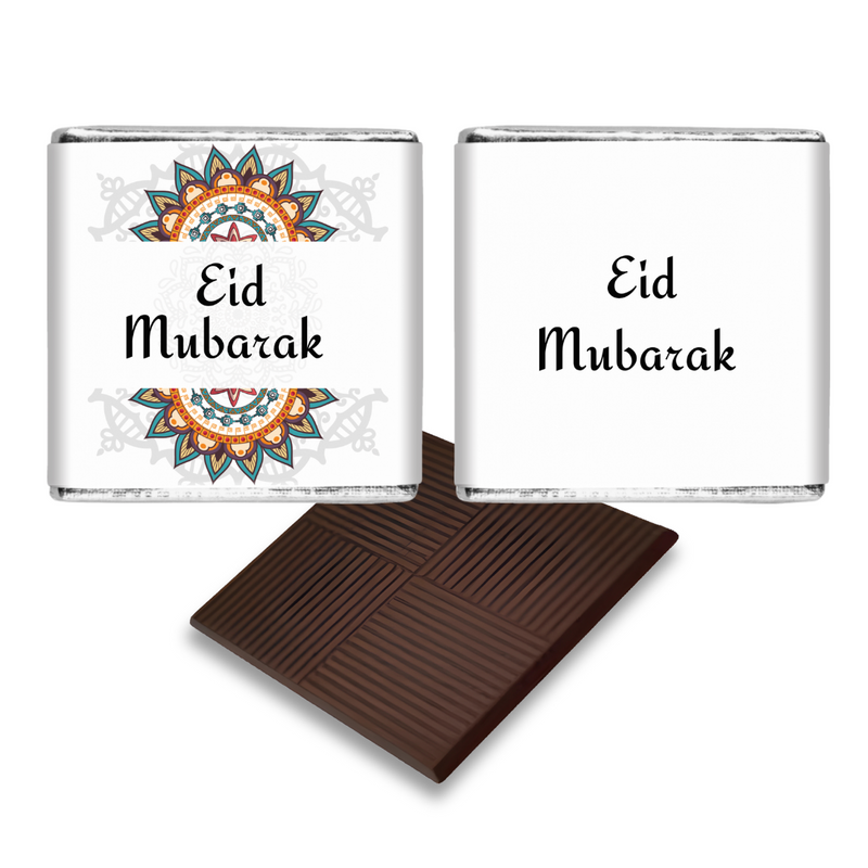 White Eid Mubarak Favours