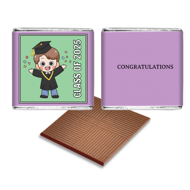 Boy Cartoon Graduation Favours