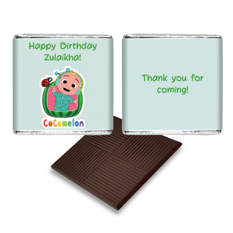 Cocomelon Birthday Chocolates