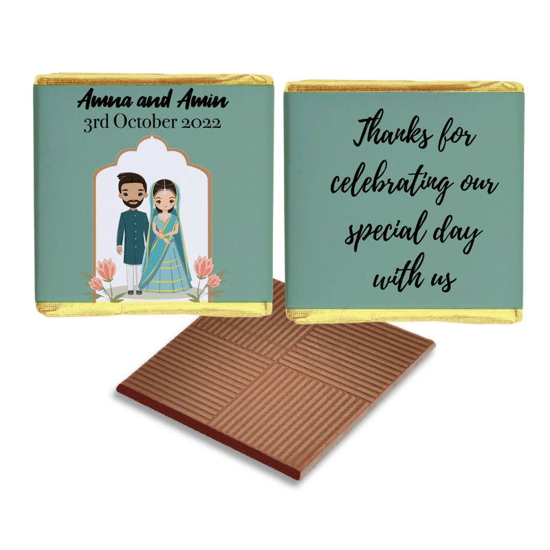 TURQUOISE INDIAN WEDDING FAVOURS