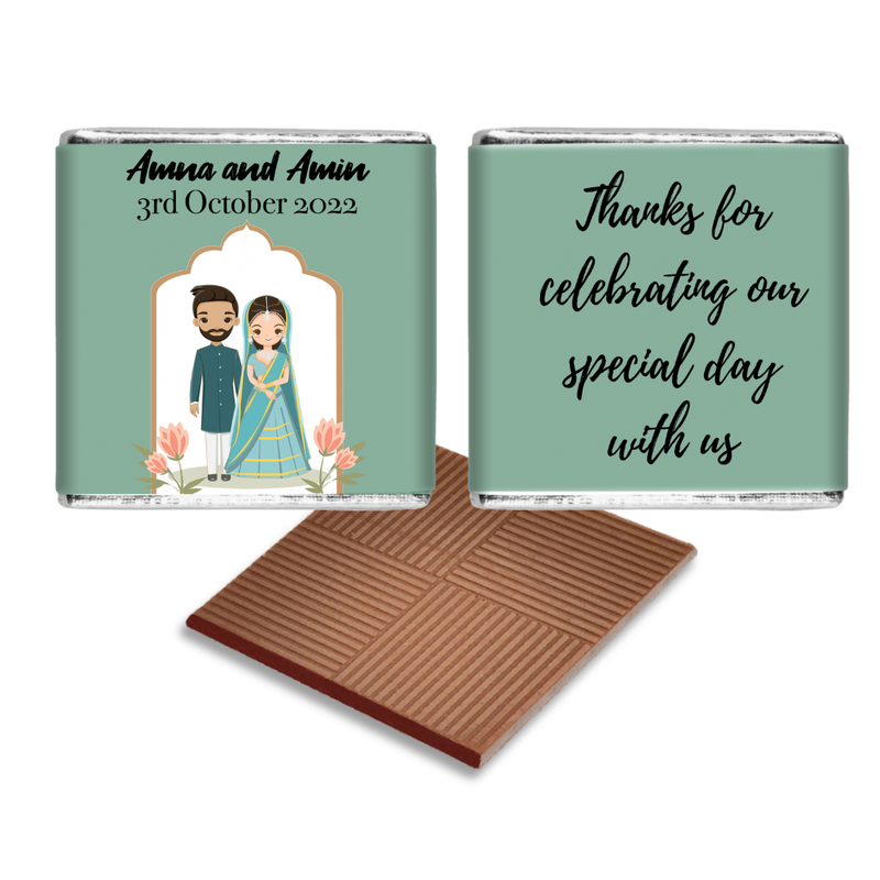 TURQUOISE INDIAN WEDDING FAVOURS
