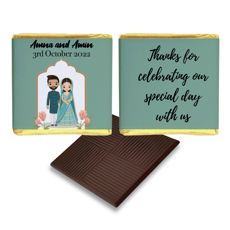TURQUOISE INDIAN WEDDING FAVOURS