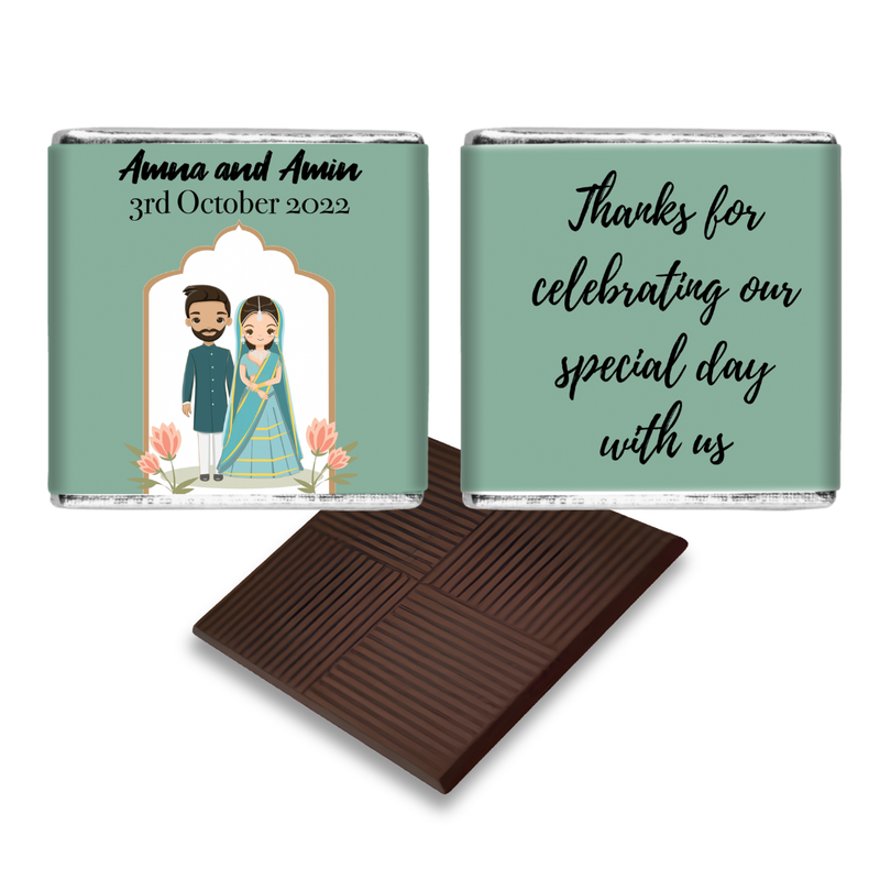 TURQUOISE INDIAN WEDDING FAVOURS