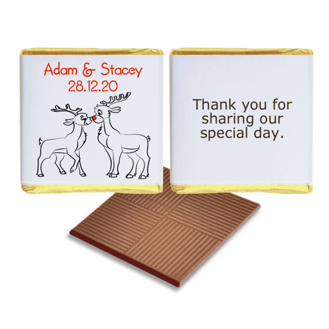 Winter Wedding Favours and Christmas Wedding Favours