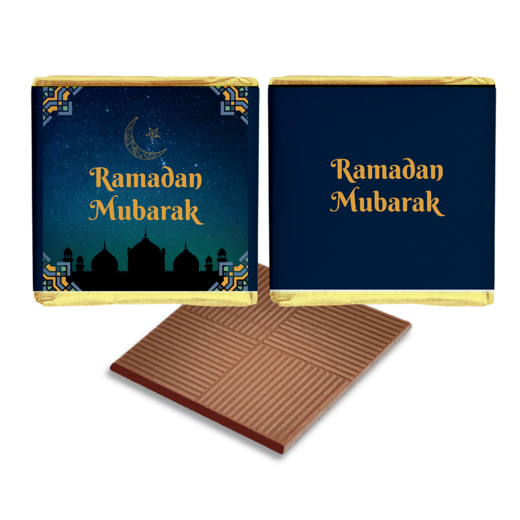 Dark Blue and Gold Ramadan Favours