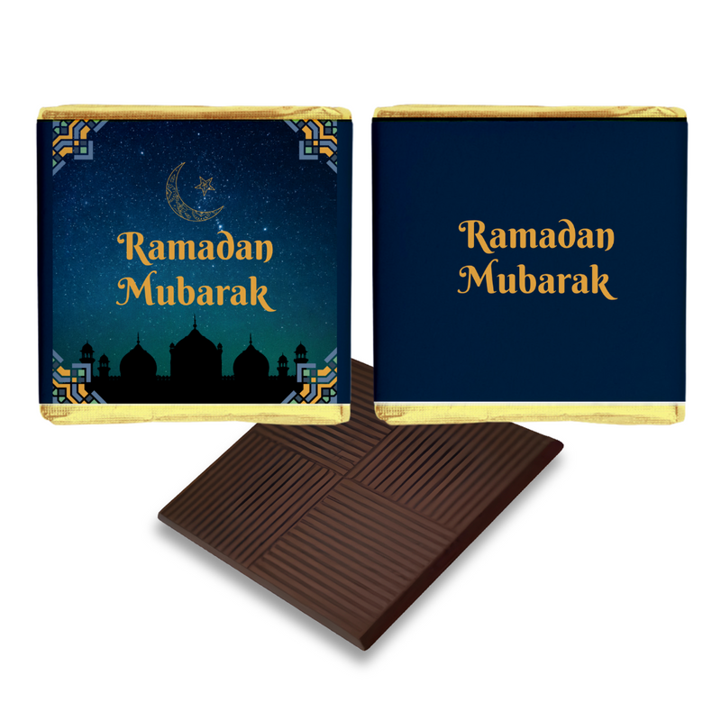 Dark Blue and Gold Ramadan Favours