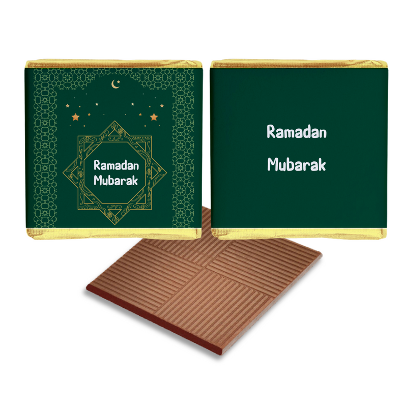 Green and White Ramadan Favours