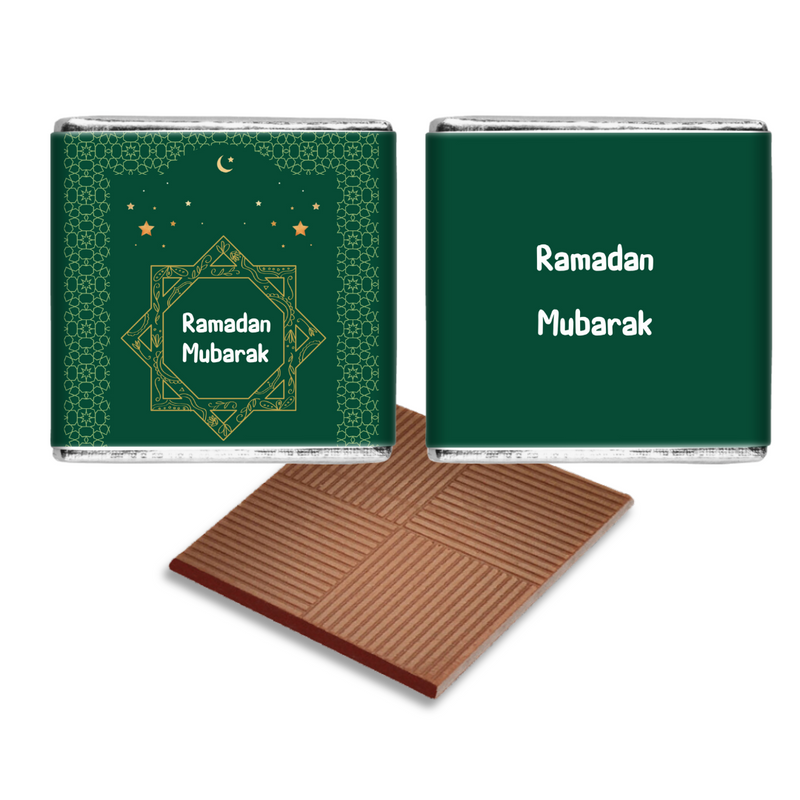 Green and White Ramadan Favours