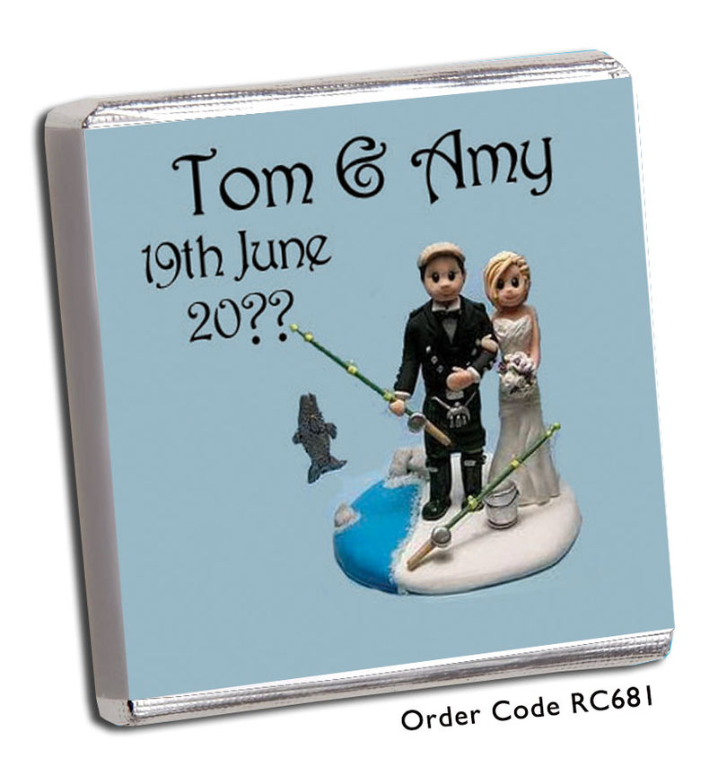 fishing themed wedding favours