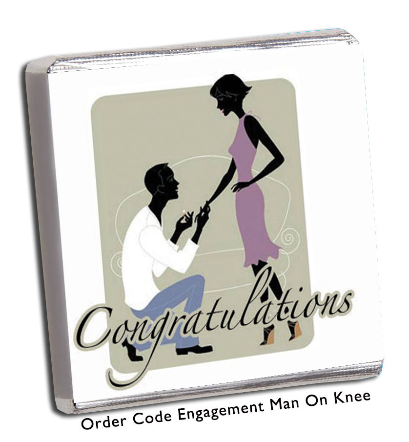 Man on Knee Engagement party favour